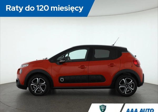 Citroen C3 cena 55000 przebieg: 76952, rok produkcji 2017 z Koniecpol małe 301